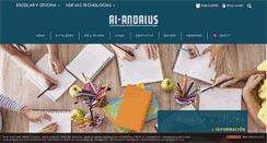 Desktop Screenshot of alandaluseducacional.com